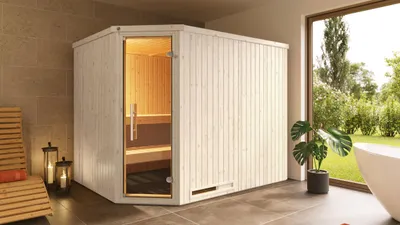 Produktbild von weka Elementsauna Varberg 4 GT Trend