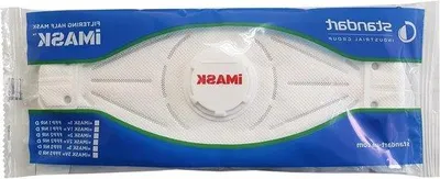 Image de Masque de protection respiratoire FFP3 avec valve, blanc