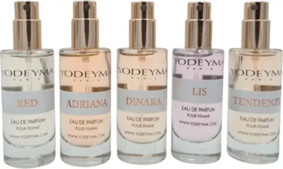 Produktbild von YODEYMA Damen Schnupperduftset "Fruchtiger Blütentraum" Kollektion