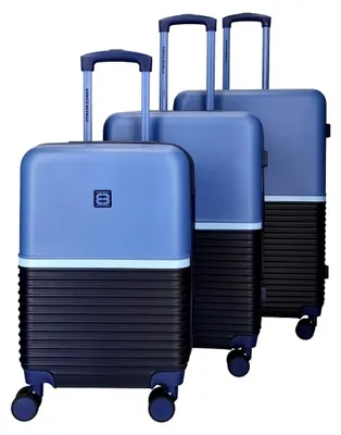 Produktbild von Princetown -03 Reisekoffer Set ABS 55/65/75cm Dunkelblau-Jeans