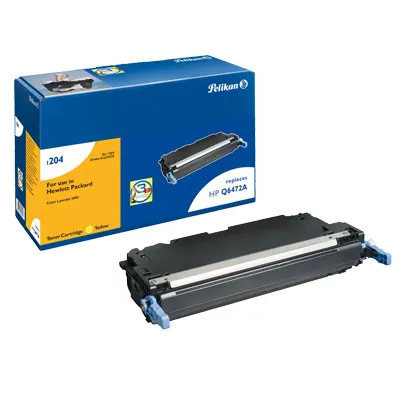 Produktbild von Pelikan Toner HP Q6472A 1204y yellow rebuilt