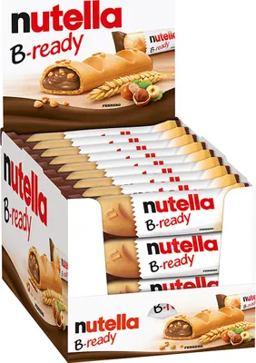 Obrázok produktu pre Nutella B Ready Waffle Hazelnut Spread pultový displej 792g
