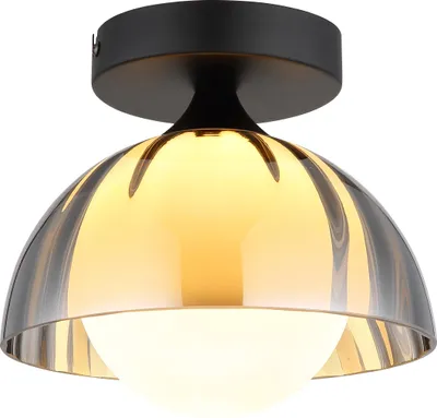 Produktbild von NOWA Deckenleuchte Metall schwarz matt, 1x G9 LED