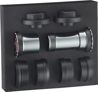Immagine prodotto di TOKEN Token TF24/2-GRTK Set movimento centrale TF24 BB86/BB90/BB92/BB30/PF30 : Shimano 24mm, grigio/nero (1 set)