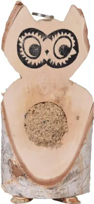 Produktbild von Dobar Vogel Futtereule 36 x 25 x 13 cm braun