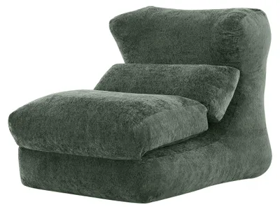 Immagine prodotto di Divano Zimilo Designer Lazy in Pelliccia sintetica, trasformabile in poltrona singola e poltrona reclinabile per soggiorno e camera da letto
