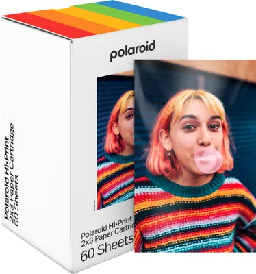 Productafbeelding van Polaroid 6356, 5,4 x 8,6 cm, 2x3 inch, 60 vellen, Polaroid Hi-Print Gen 2, 241 gram, 60 stuks