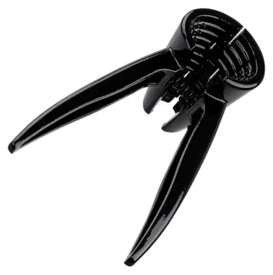 3-in-1 Nussknacker, Aluminium, schwarz, 18,5 cm