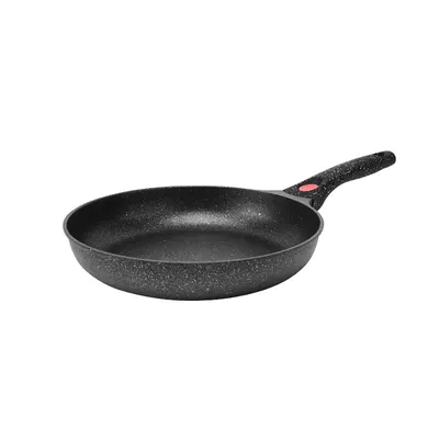 Image de Poêle à frire en fonte d'aluminium 28 cm avec poignée amovible – Revêtement antiadhésif, compatible avec l'induction, passe au four, bords hauts, pour tous types de cuisinières