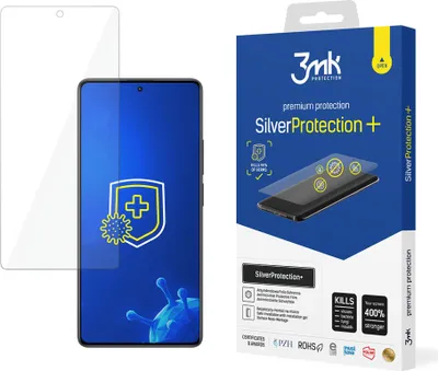 Produktbild von 3mk Display Antimikrobielle Schutzfolie SilverProtection+ für Redmi Note 13 Pro 4G 0,21mm  Self-Heal