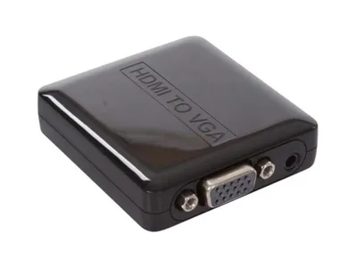 Image de Adaptateur Hdmi Vers Vga + Audio