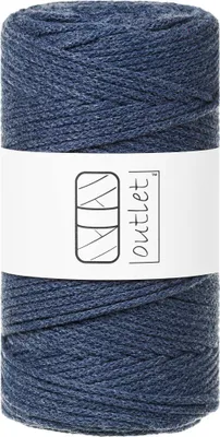 Obrázok produktu pre Námornícka modrá pletená šnúra 3 mm 100 m OUTLET
