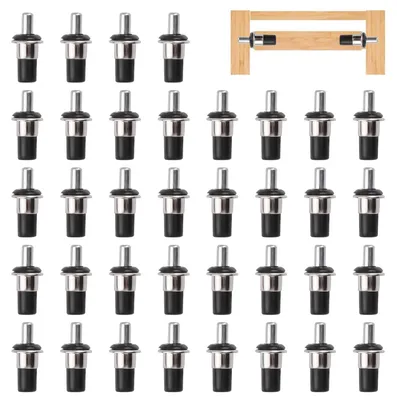 Imagen del producto de Varillas de reparación para persianas de plástico, con aro metálico, 36 unidades