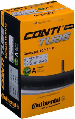 Zdjęcie produktu dla Dętka 10/11/12 194/222 x 44/62 AV34 CONTINENTAL