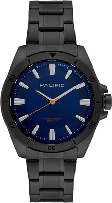 Image de Montre Pacific pour homme, noire, Pacific-PC00974