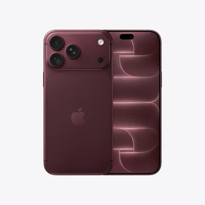 Produktbild von Apple iPhone 18 Pro Max , 17,5 cm (6.9"), 2868 x 1320 Pixel, 256 GB, 48 MP, iOS 27, Burgund