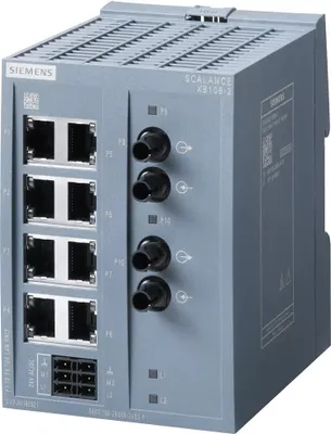 Produktbild von Siemens SCALANCE 6GK5108-2BB00-2AB2 XB108-2 unmanaged Switch 8x 10/100 Mbits