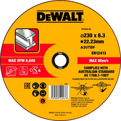 Zdjęcie produktu dla DeWALT DT43919-QZ, Płyta szlifierska, 1 szt.