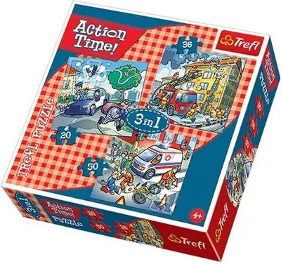 Produktbild von Puzzle Trefl - Rettung in der Not, 20/36/50 Teile