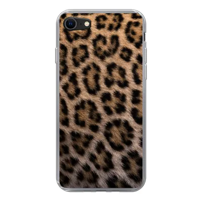 Produktbild von MuchoWow® Handyhülle Schutzhülle Hülle für iPhone 8 Panther Druck Silikon Softcase Handy Hülle - Schutzhaube