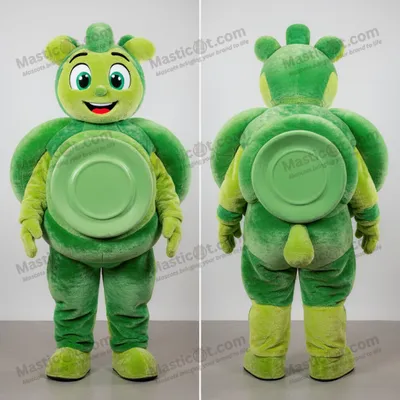 Imagen del producto de Plato MASTICOT giratorio disfraz de mascota