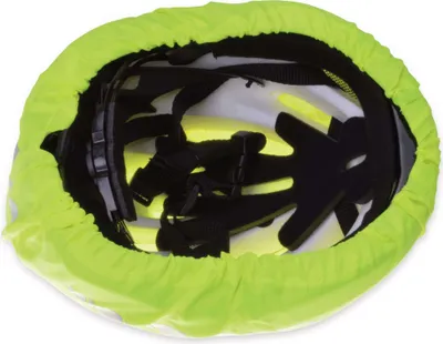Image de Couvre-casque anti-pluie Premium pour vélo - Cagoule de pluie pour casque de vélo