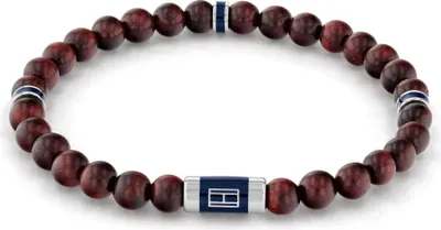 Immagine prodotto di Tommy Hilfiger - 2790324 - Bracciale - Uomo - Legno - Marrone scuro - 21cm - Casual