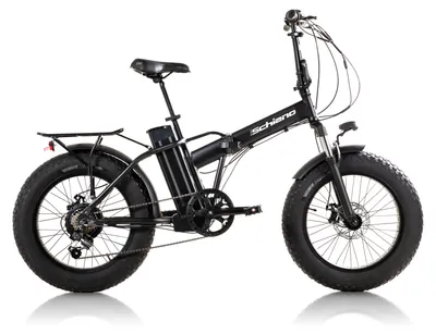 Produktbild von Fatbike aus Stahl, 13-Ah-Akku, Federung