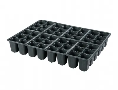 Image de Jardinière MULTI PL plastique 48 trous 4x4cm