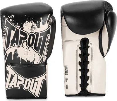 Produktbild von Tapout Angelus Leder Boxhandschuhe Schwarz 10 oz L Schwarz 10 oz L