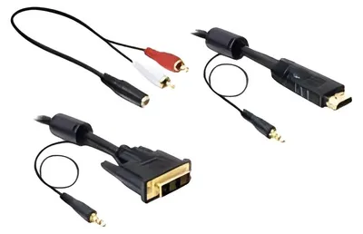 Produktbild von DeLOCK 84455, DVI-D, HDMI, Gold