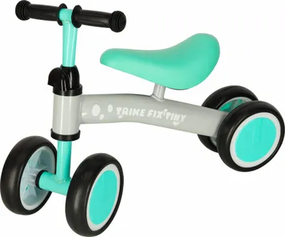 Image de KIK KX4746_1 : Tricycle d'apprentissage pour enfants, modèle "Fix Tiny", couleur vert menthe