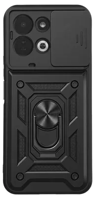 Produktbild von Mayaxess, Hülle für Redmi 17 mit Kameraabdeckung und Magnetring, Schwarz