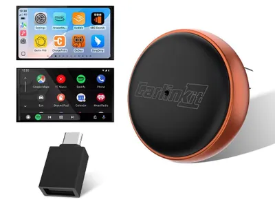 Drahtloser CarPlay & Android Auto Adapter, Plug & Play, USB-A/C