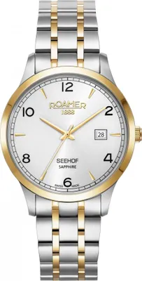 Obrázok produktu pre Pánske hodinky ROAMER 509833 47 14 20, zlaté, klasické