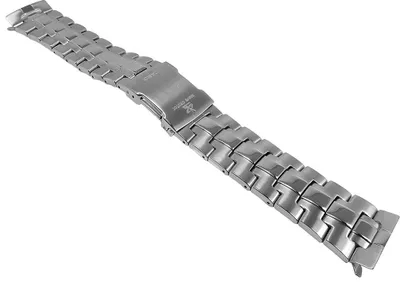 Produktbild von Casio Wave Ceptor Uhrenarmband 22mm Edelstahl silbern WVQ-570DE