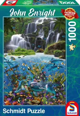 Produktbild von Puzzle 1000 T. Enright Wasserfall