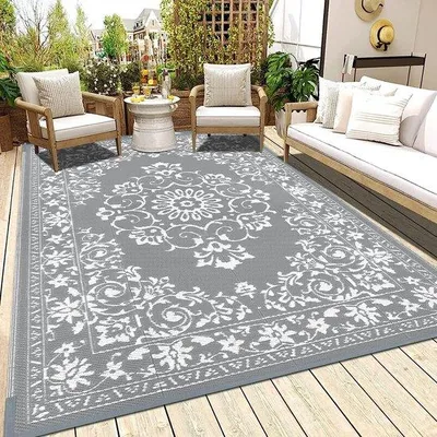 Zdjęcie produktu dla Famanu, mata zewnętrzna, odporna na warunki atmosferyczne i promieniowanie UV - 150 x 210 cm
