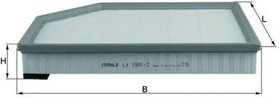 Produktbild von KNECHT Luftfilter x