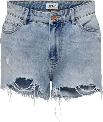 Produktbild von Denim Jeans Shorts Kurze Hose High Waist Destroyed Pants ONLPACY | XS