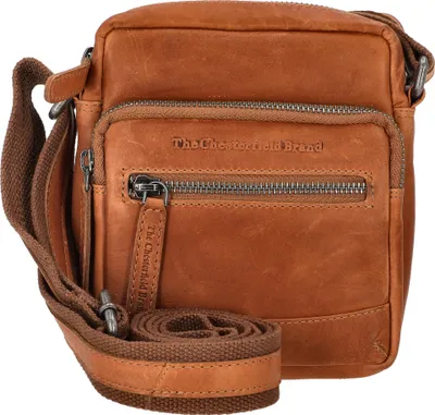Zdjęcie produktu dla Torba na ramię Bremen marki Chesterfield w kolorze koniakowego brązu