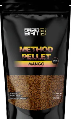 Obrázok produktu pre Feeder Bait Method Pelety 2 mm 800 g Mango