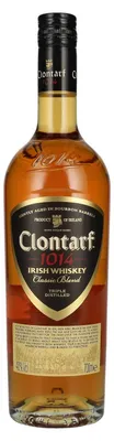 Image de Clontarf 1014 CLASSIC BLEND Irish Whiskey 40% Vol. 0,7l