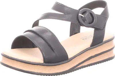Produktbild von Alyssa Damen-Sandalette Schwarz, Farbe:schwarz, EU Größe:37