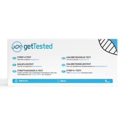 Immagine prodotto di Test rapido Strep-A – Test con tampone faringeo per lo streptococco A
