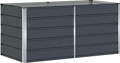 Obrázek produktu pro Truhlík Antracit 160 x 80 x 75 cm Ocel