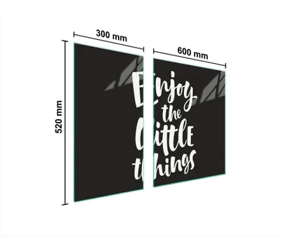 Produktbild von Glasschutzplatte Für Herd 90X52 Schwarz