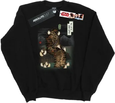 Produktbild von Star Wars - "The Last Jedi" Sweatshirt für Herren BI46276 (XL) (Schwarz)