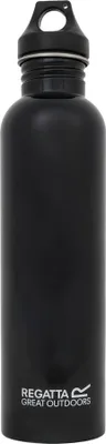 Image de Regatta - Bouteille d'eau, acier inoxydable, 1l RG11612 (taille unique) (Noir)