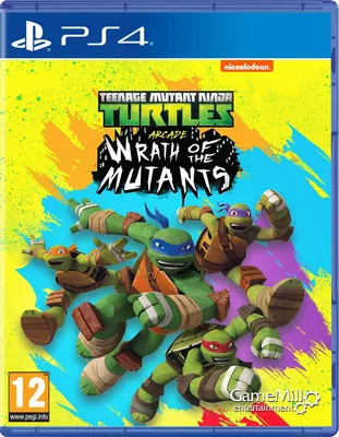 Produktbild von Spiel TEENAGE MUTANT NINJA TURTLES ARCADE WRATH OF THE MUTANTS PLAYSTATION 4 PS4